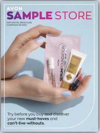 Avon Samples Brochure 5 May 2022